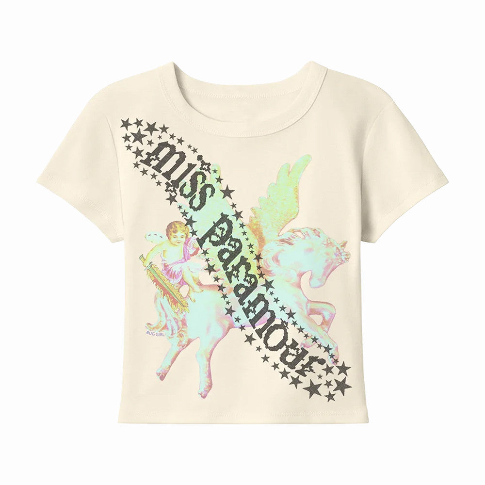 Hayley Williams Merch Miss Paramour Sash Baby Tee Hayley Williams Clothes Gift For Music Lovers - Foxy23shop