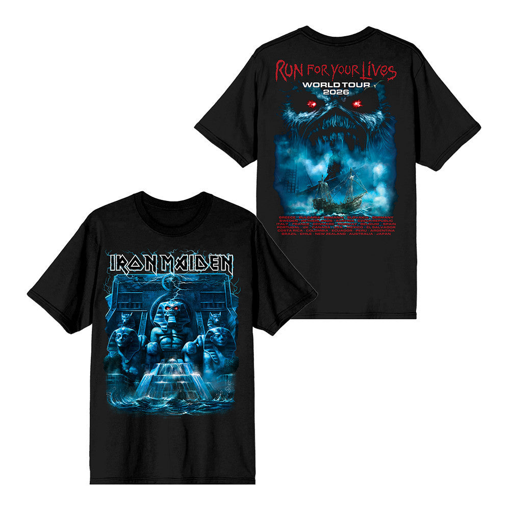 Iron Maiden Merch Powerslave Mariner Tour T-Shirt Good Present For Iron Maiden Lovers - Foxy23shop
