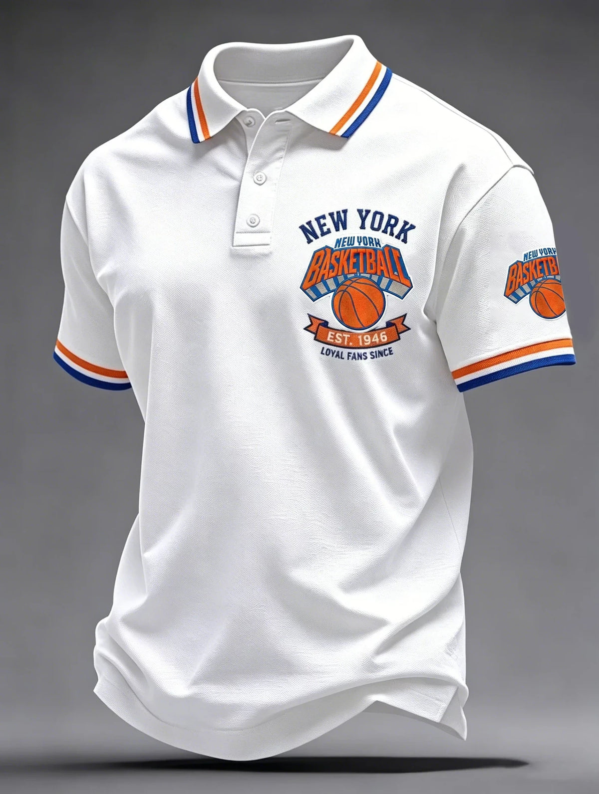 New York Knicks Finals Merch New York Basketball Est 1946 Polo Shirt Best Knicks Fan Gifts - Foxy23shop