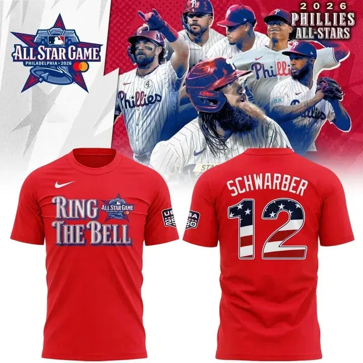 Kyle Schwarber Philadelphia Phillies 2026 Home Run Derby All Star Game T-Shirt Fan Gears - Foxy23shop
