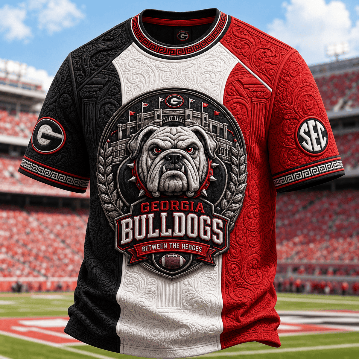 Georgia Bulldogs Football Team T-Shirt Georgia Bulldogs Merch Football Fan Gears - Foxy23shop