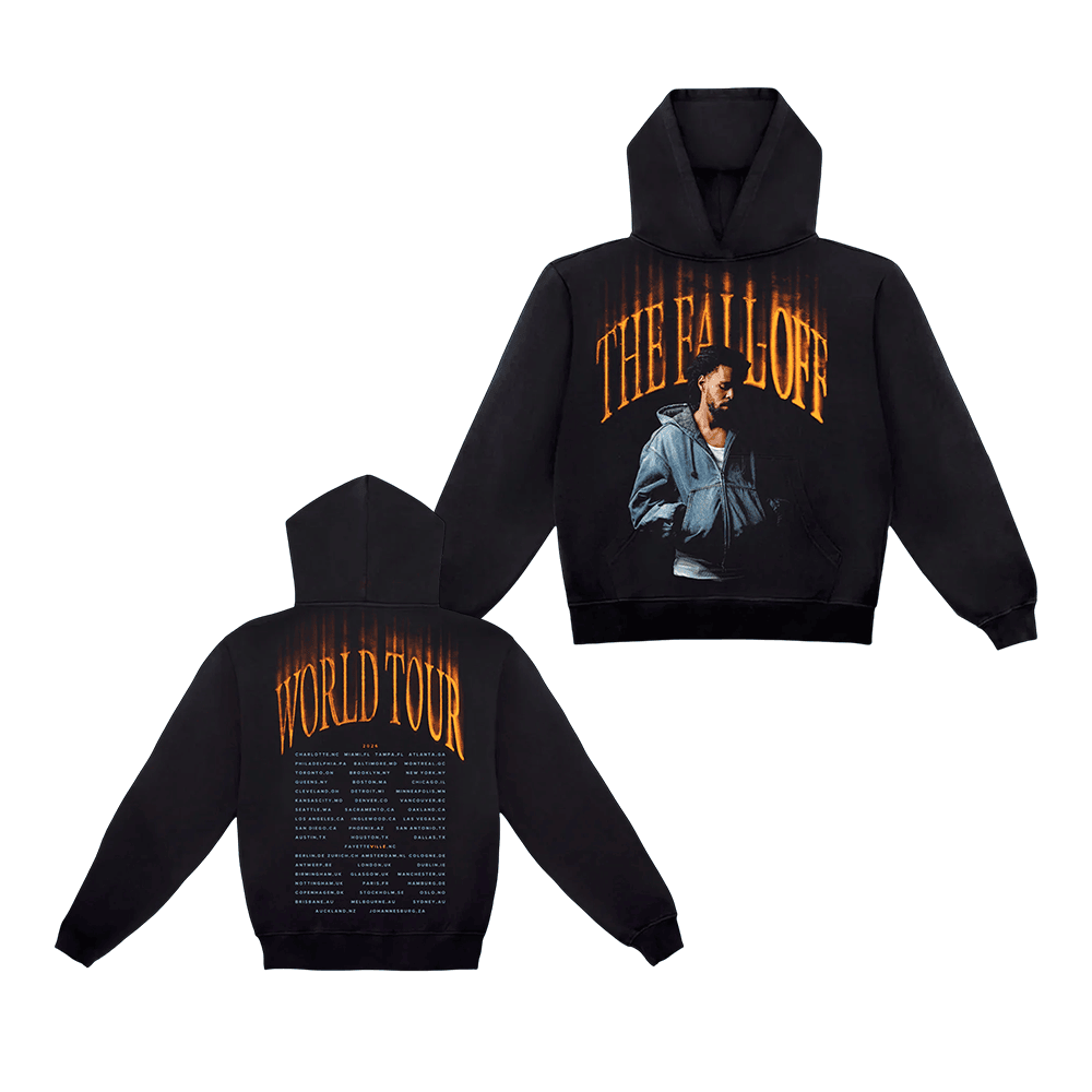 J Cole Merch The Fall Of Tour Hoodie Birthday Present For J Cole Music Fans - Foxy23shop