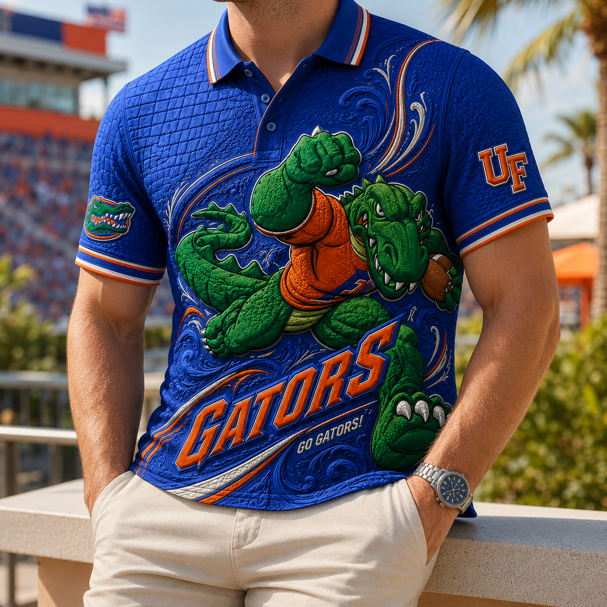 Florida Gators Est 1906 Polo Shirt Florida Gators Merch Gift For Fans - Foxy23shop