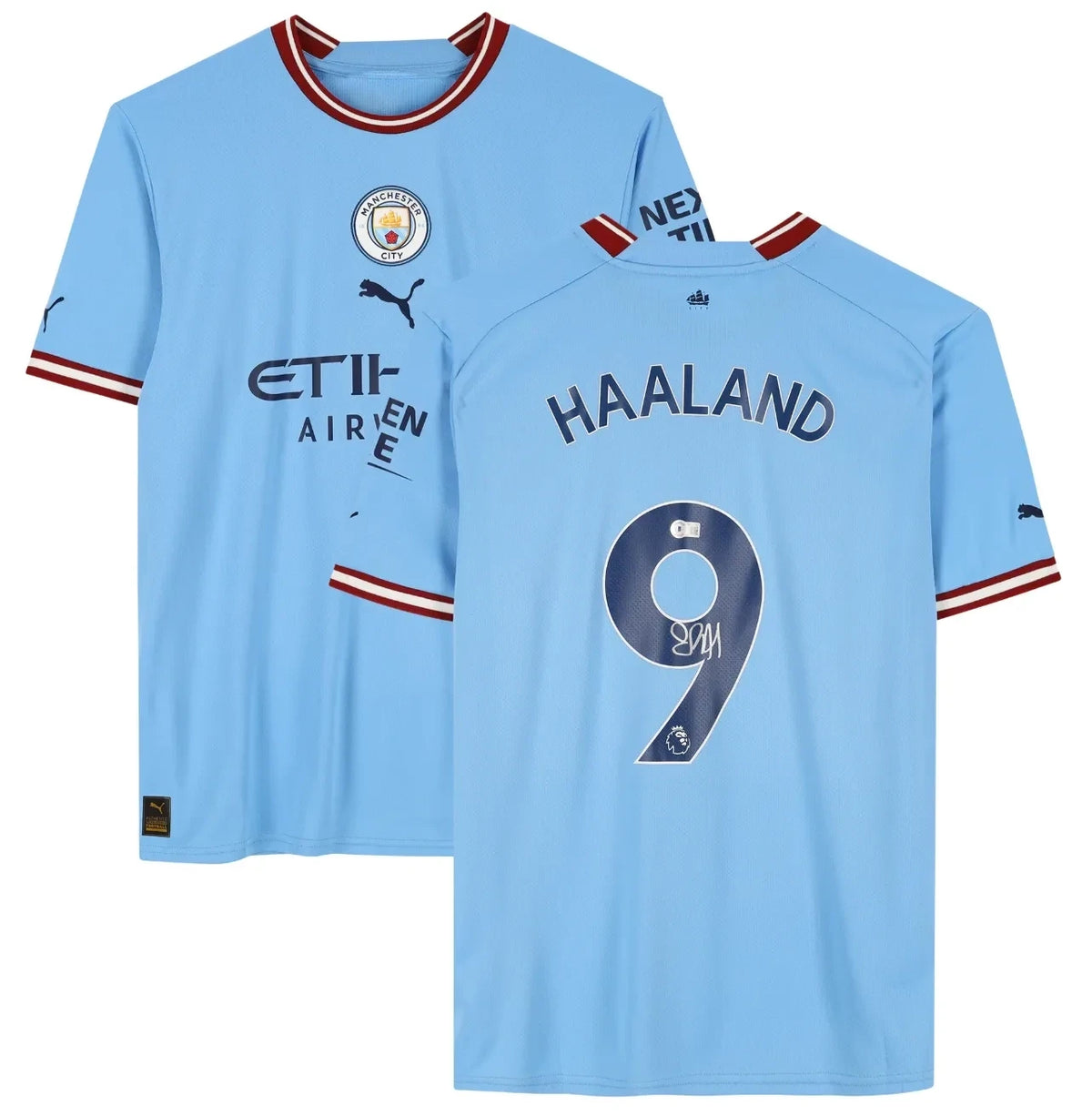 Erling Haaland Manchester City Fanatics T-Shirt Erling Haaland Merch Fan Gears - Foxy23shop