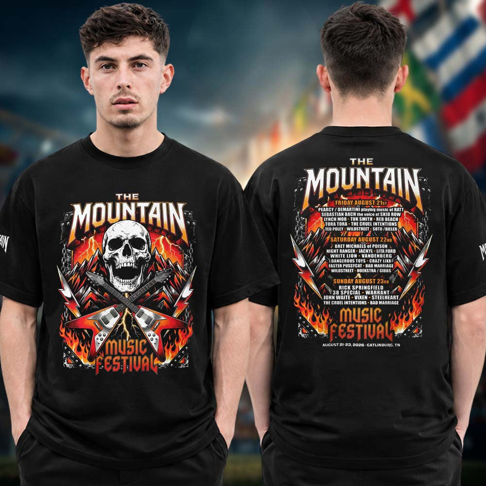 The Mountain Festival 2026 Merch Event Line Up Shirt Music Concert Tee - Foxy23shop