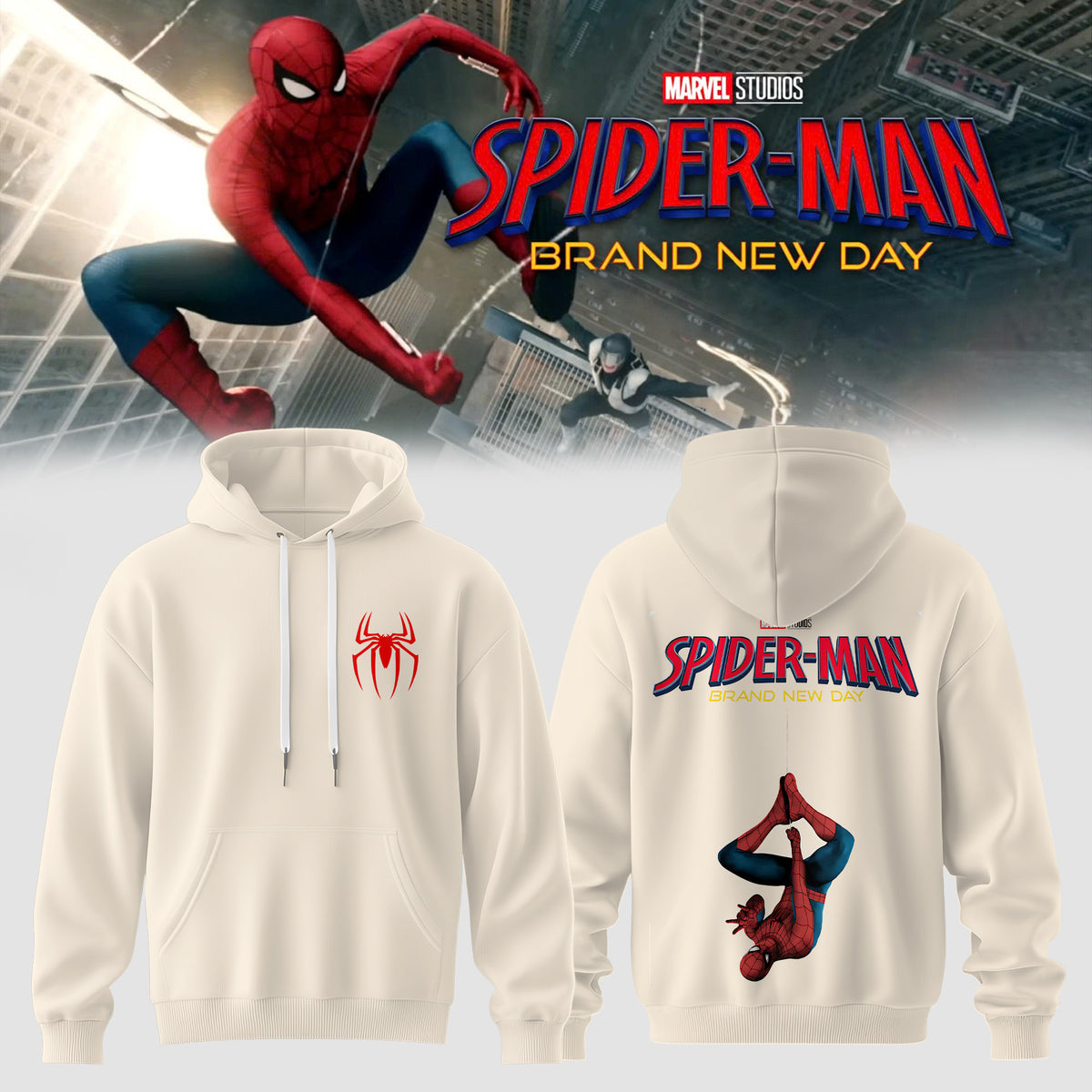 Spider Man Brand New Day 2026 Hoodie Spider Man Hooded Sweatshirt Best Gift Ideas - Foxy23shop