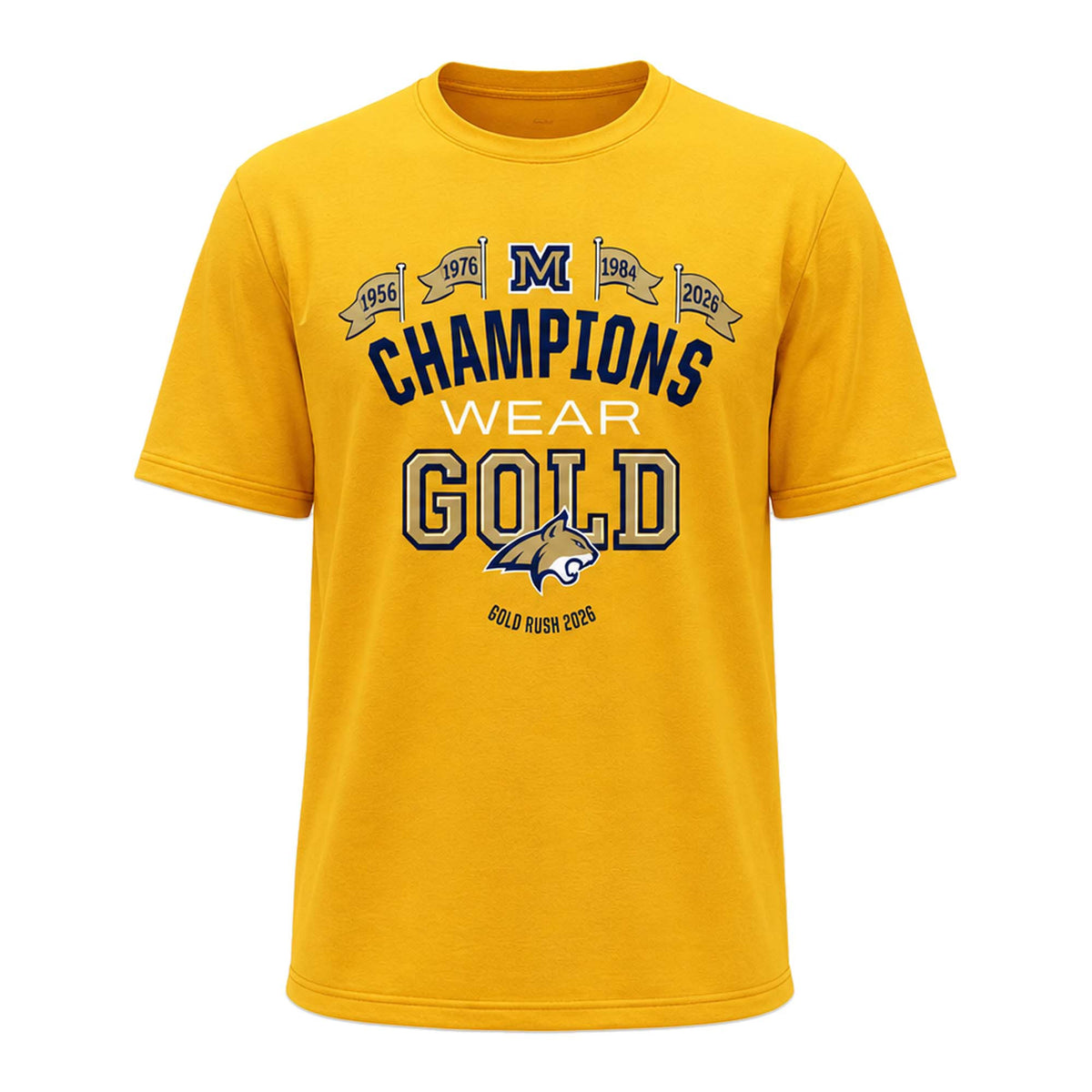 Montana State University Gold Rush 2026 Shirt Montana State University Merch Fan Gift - Foxy23shop