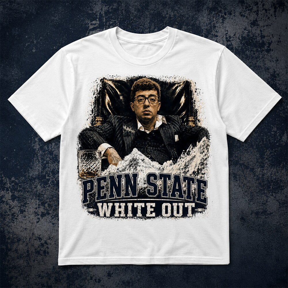 Pablo Pledgescobar Penn State White Out Shirt 2026 Penn State Parody Tee - Foxy23shop