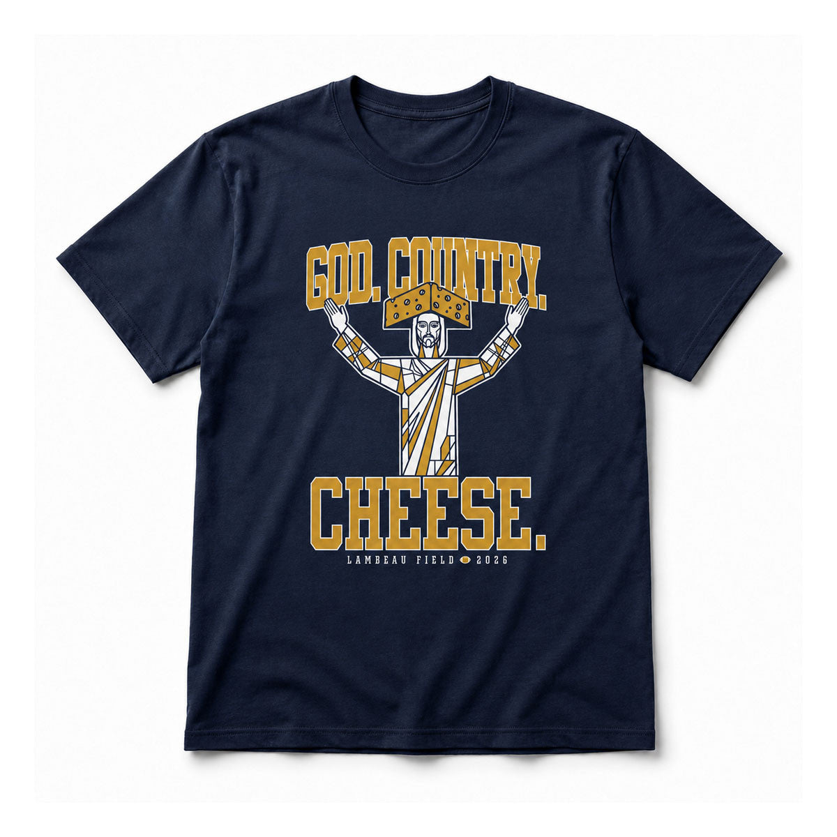 Barstool Irish God Country Cheese Shirt Lambeau Field 2026 Clothes Gift For Brother - Foxy23shop