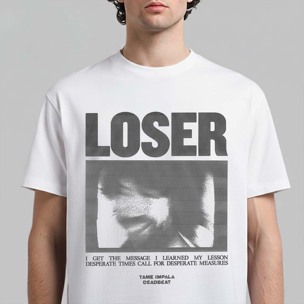 Tame Impala N Djo Deadbeat Tour 2026 Merch Loser T-Shirt Best Present For Music Lovers - Foxy23shop