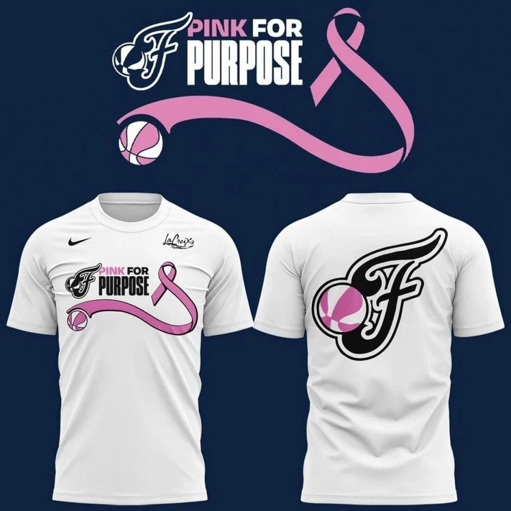 Indiana Fever Pink For Purpose Breast Cancer Awareness T-Shirt Present For Brother - Foxy23shop