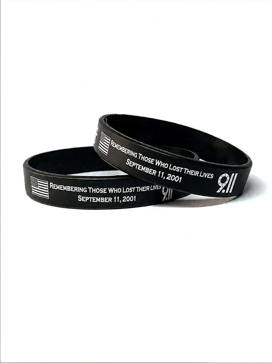 America 9 11 Wristband 911 25Th Anniversary Never Forget Merch Best Gift For Loss Of Loved Ones - Foxy23shop