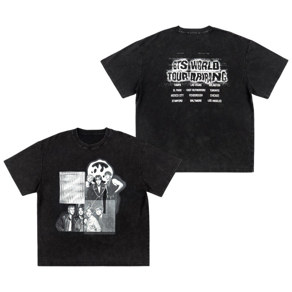 BTS Merch 2026 Arirang World Tour Group Photo T-Shirt Cool Presents For Army - Foxy23shop