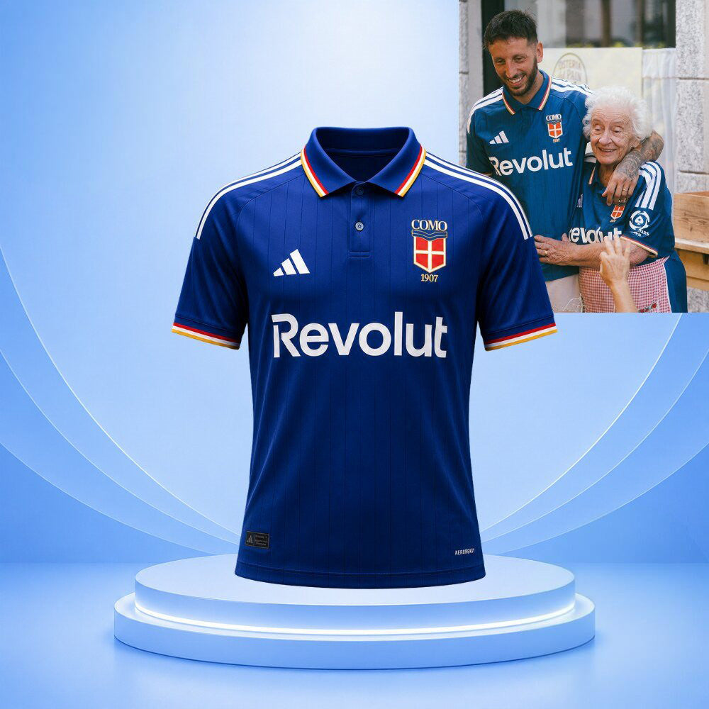 Como 1907 2026 27 Home Polo Shirt Soccer Clothes Unique Gift For Sport Fans - Foxy23shop