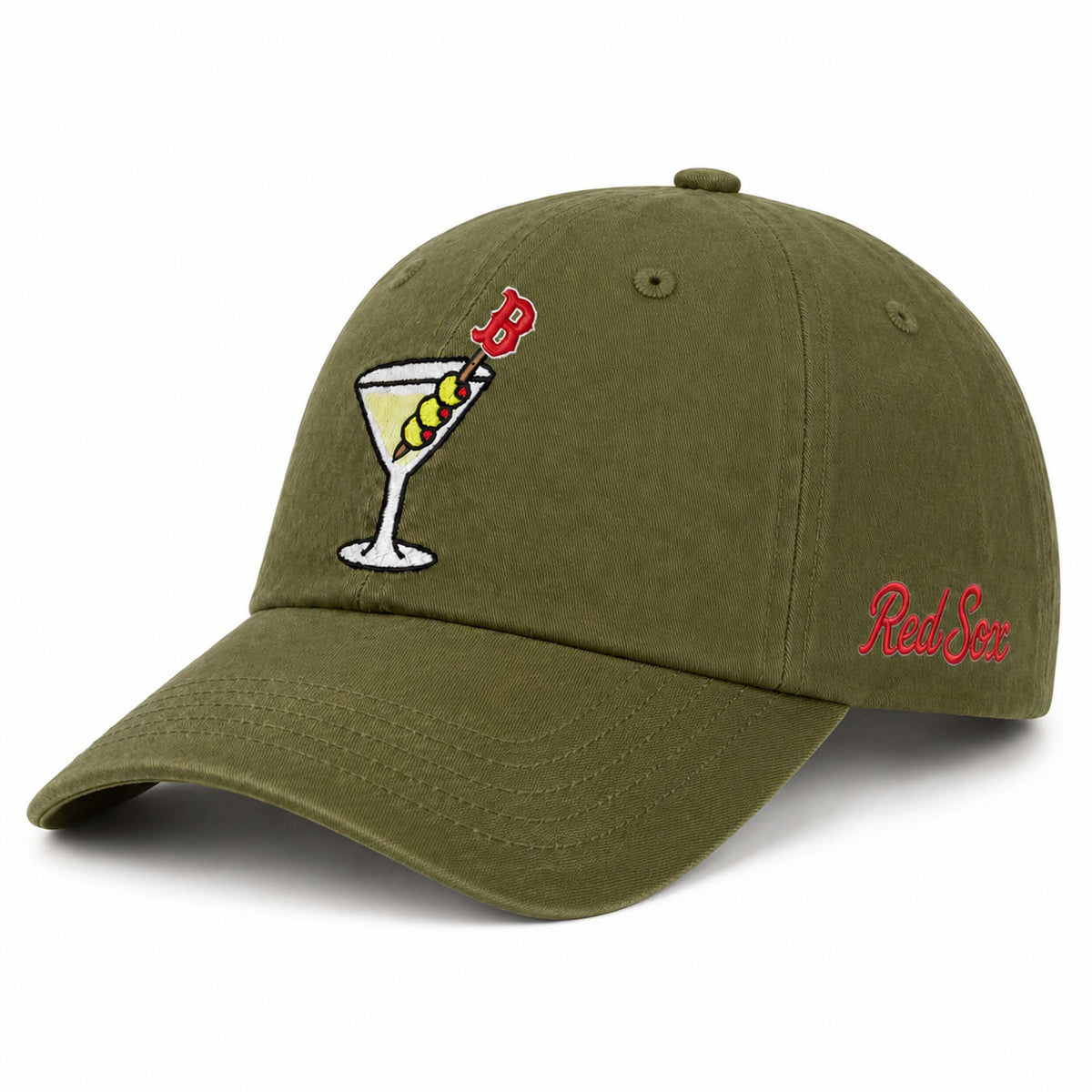 2026 Boston Red Sox Dirty Martini Hat Boston Red Sox Baseball Cap Best Gift For Brother - Foxy23shop