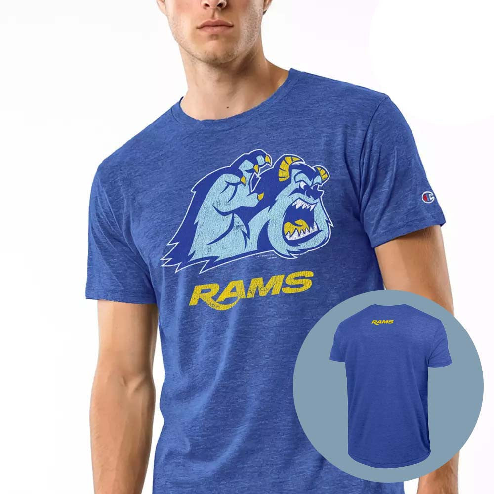 Disney Merch Sulley X Los Angeles Rams Shirt Unique Gifts For Los Angeles Rams Lovers - Foxy23shop