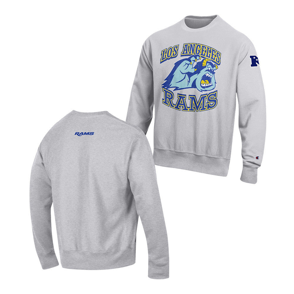 NFL x Disney x Los Angeles Rams Sulley Sweatshirt Best Presents For Cartoon Lovers - Foxy23shop