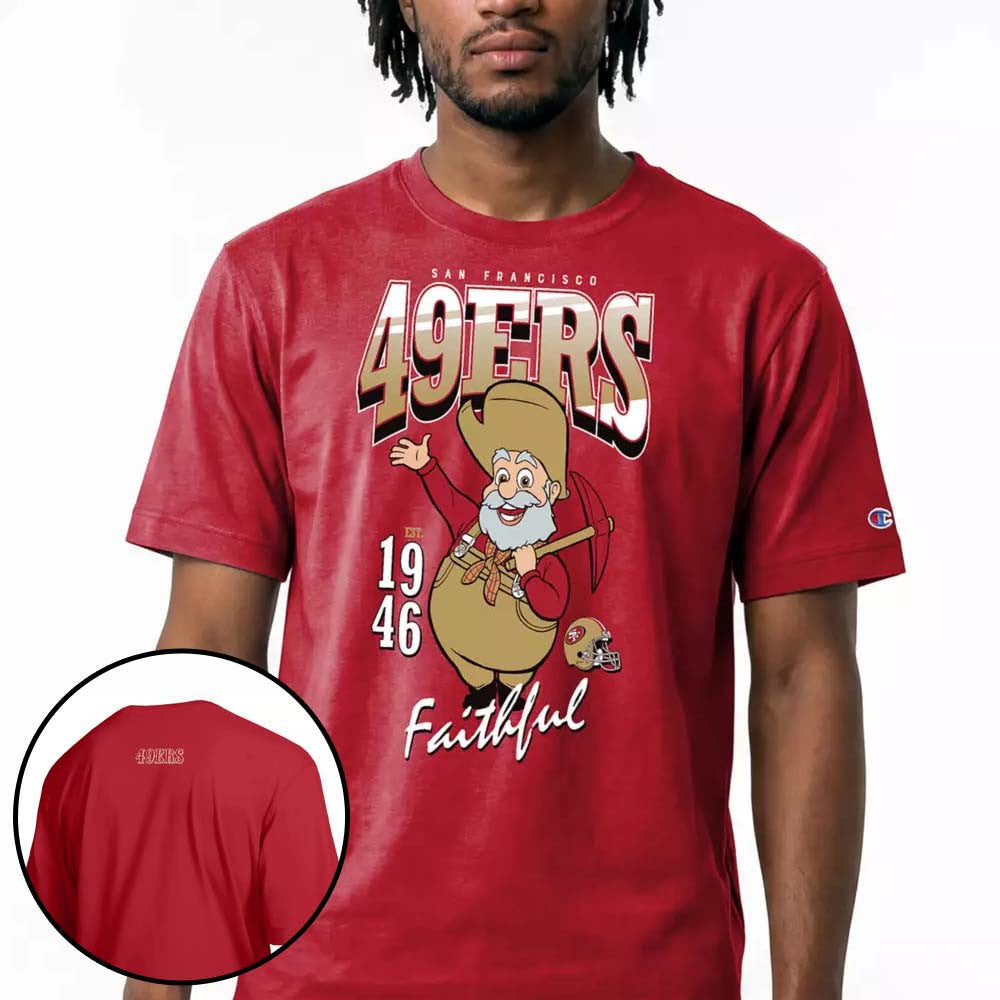 Disney X NFL Champion x San Francisco 49ers Stinky Pete Shirt San Francisco 49ers Gears - Foxy23shop