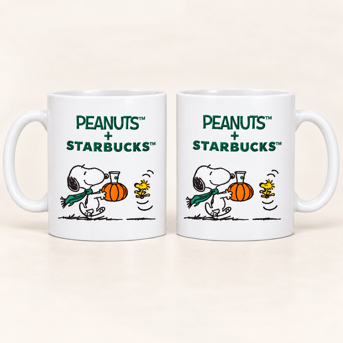 Starbucks x Peanuts 2026 Snoopy And Woodstock Autumn Mug Snoopy Coffee Cup Gift Idea - Foxy23shop