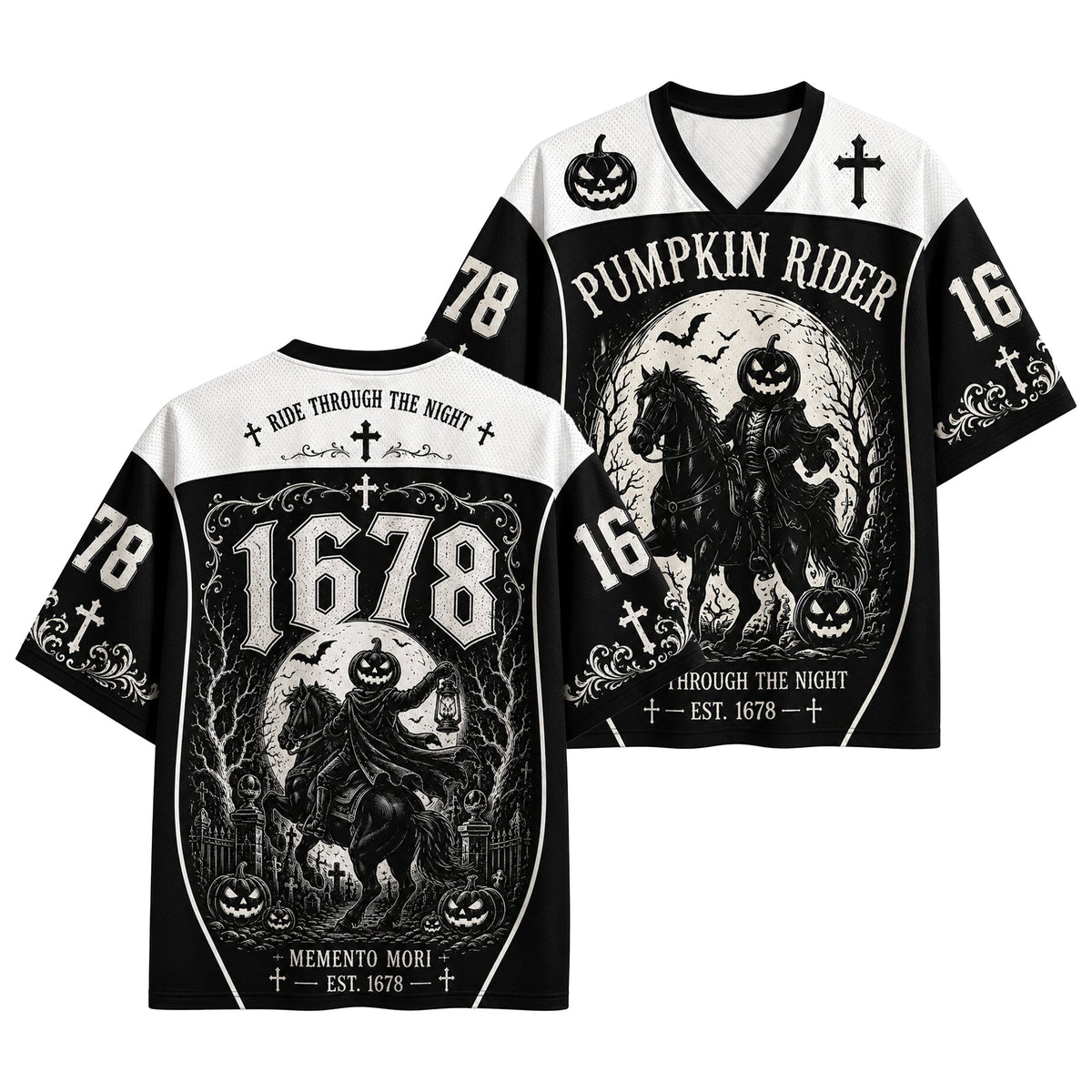 Midnight Rider Jersey Shirts Halloween Themed Apparel Gift For Friend - Foxy23shop