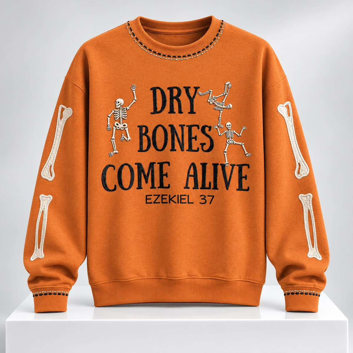 Dry Bones Come Alive Ezekiel 37 Halloween 2026 Sweatshirt Spooky Halloween Clothing Gifts For Sister