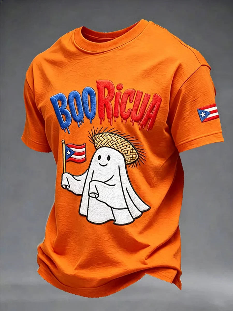 Halloween In Puerto Rico T-Shirt Halloween Apparel Gifts Idea For Husband