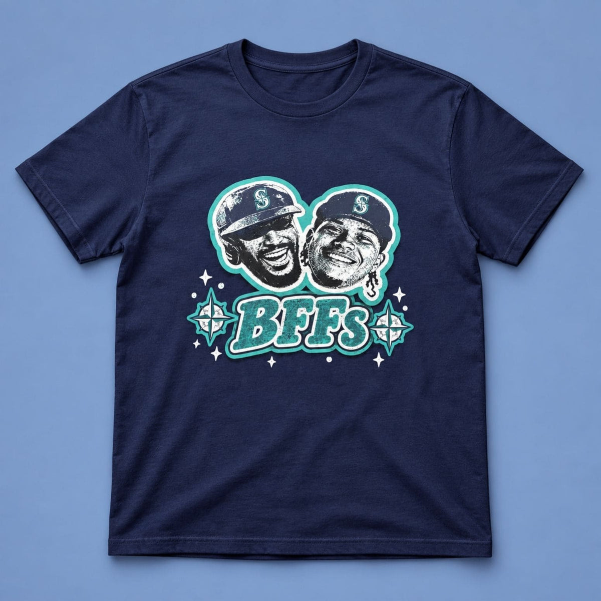 Mariners Laz And Michael Arroyo Bffs T-Shirt Presents For Baseball Lovers - Foxy23shop
