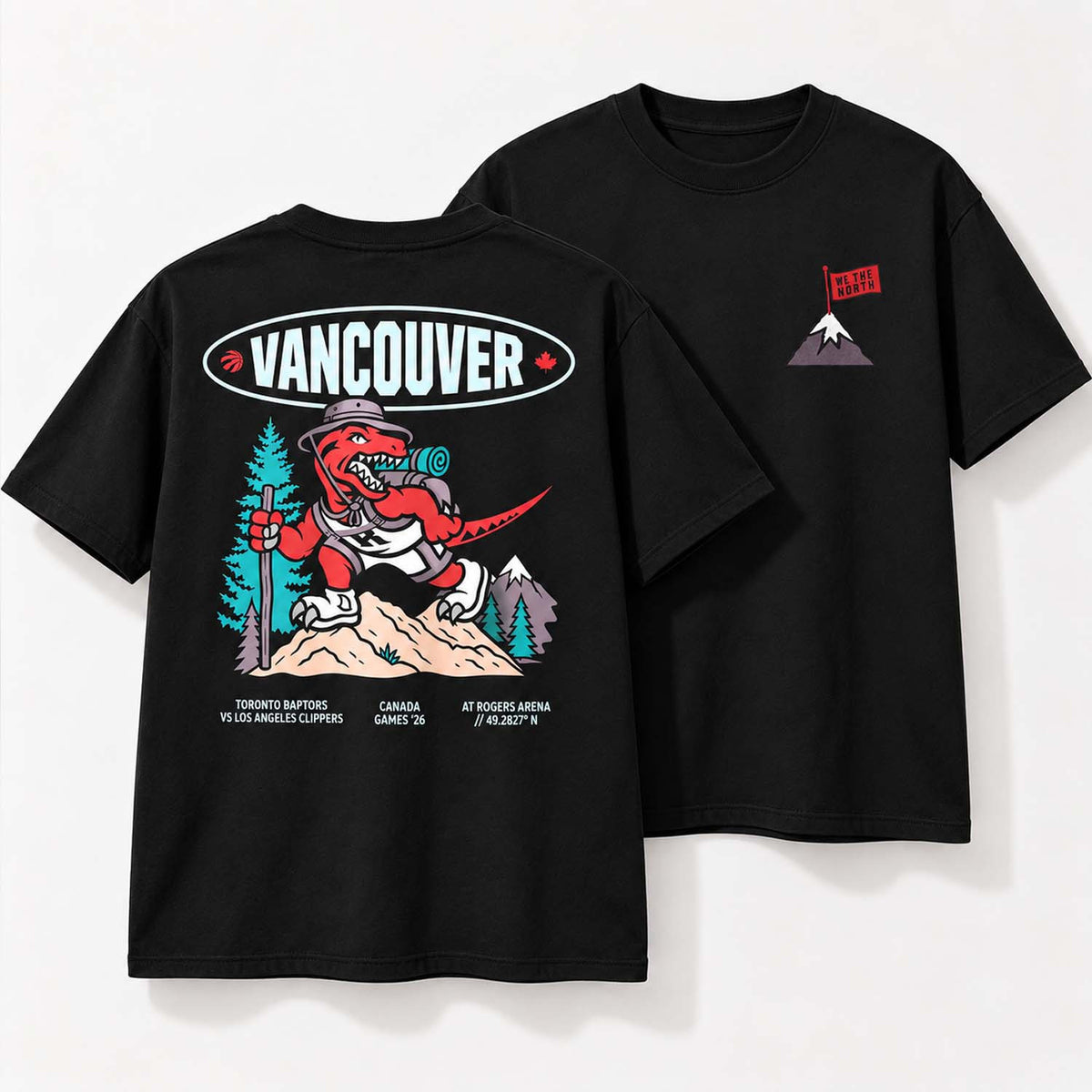 Raptors Vancouver Canada Games T-Shirt Best Presents For Basketball Lovers - Foxy23shop