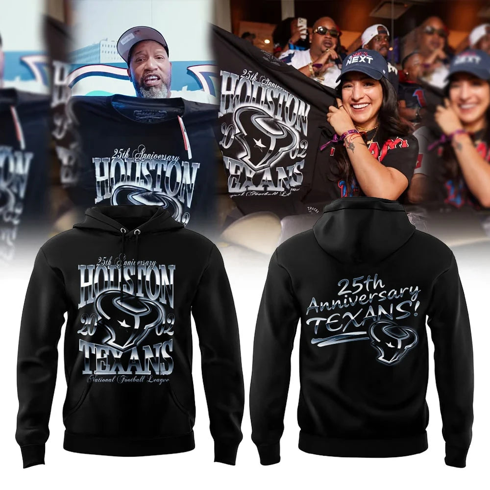 Built In Houston Texans Reppin H Town For 25 Seasons Hoodie Houston Texans Merch Gifts For Fans - Foxy23shop