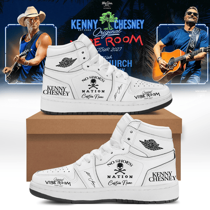 Custom Kenny Chesney The Original Vibe Room Tour 2027 Shoes Kenny Chesney Merch - Foxy23shop