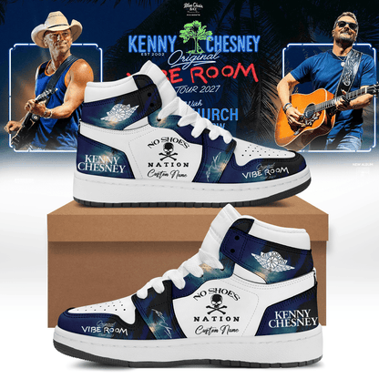 Personalized Kenny Chesney Merch The Original Vibe Room Tour 2027 Shoes Country Lover Gifts - Foxy23shop