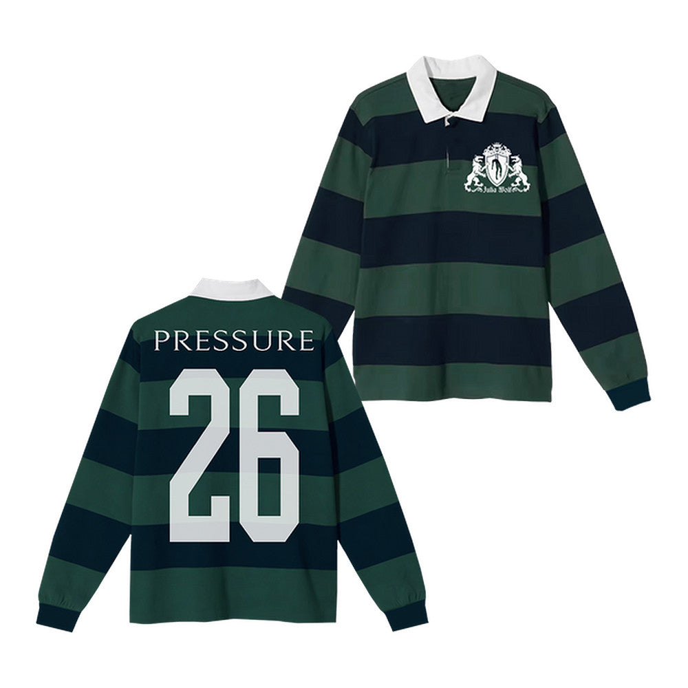 Girlsinpurgatory Merch Pressure 26 Polo Long Sleeve Shirt Clothes Gift For Him - Foxy23shop