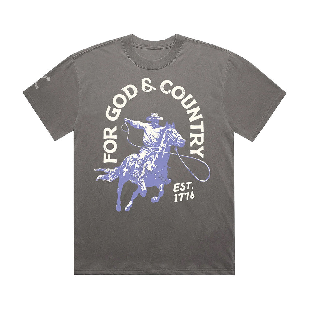 Turning Point USA Merch For God And Country T-Shirt Gifts For Father - Foxy23shop