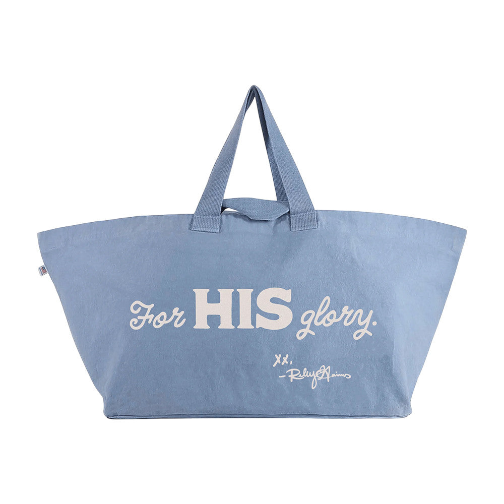 Turning Point USA Merch For His Glory Tote Bag Charlie Kirk Accessories Gifts For Her - Foxy23shop