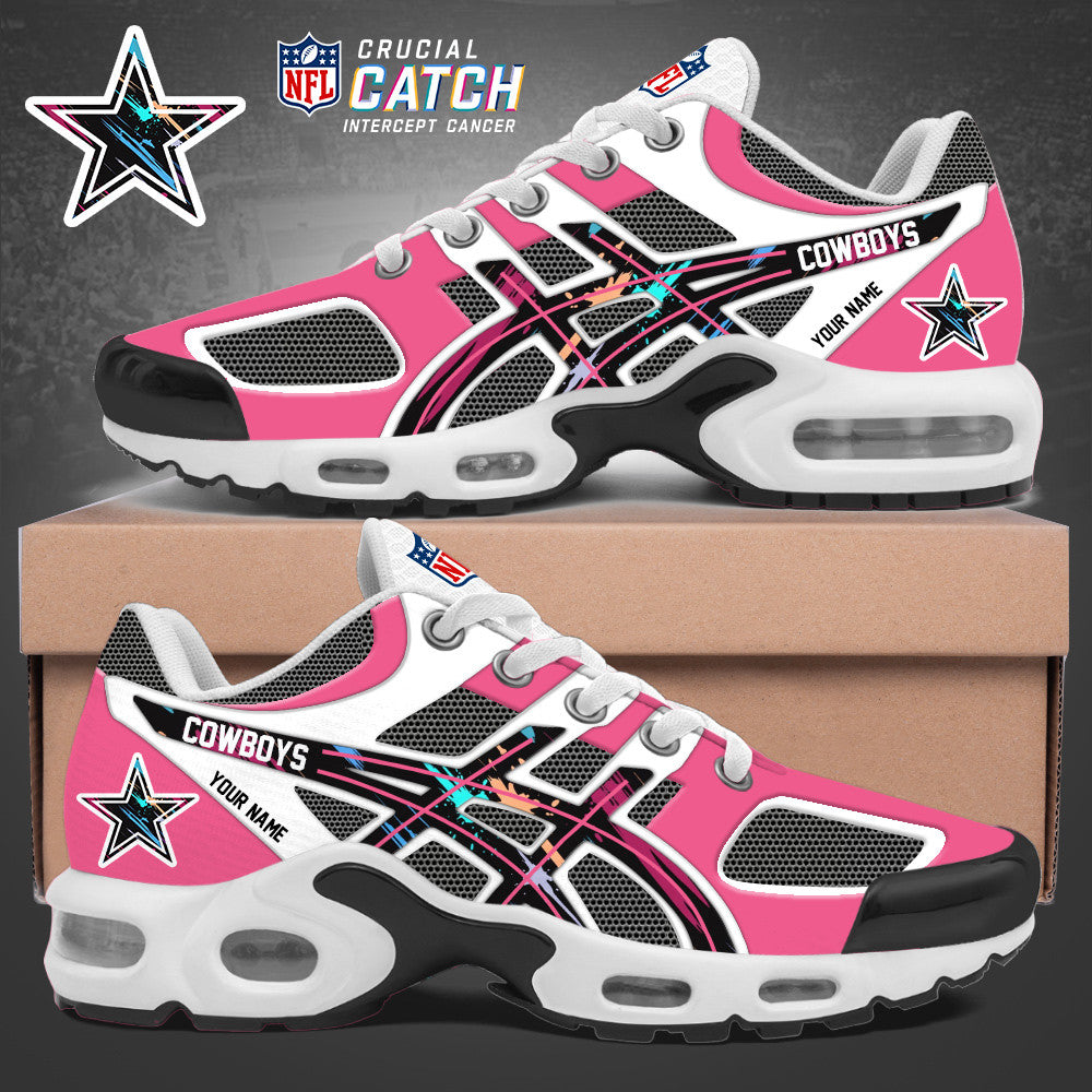 Custom Dallas Cowboys 2026 NFL Crucial Catch Sneakers 2026 Cowboys Shoes Fan Gift - Foxy23shop
