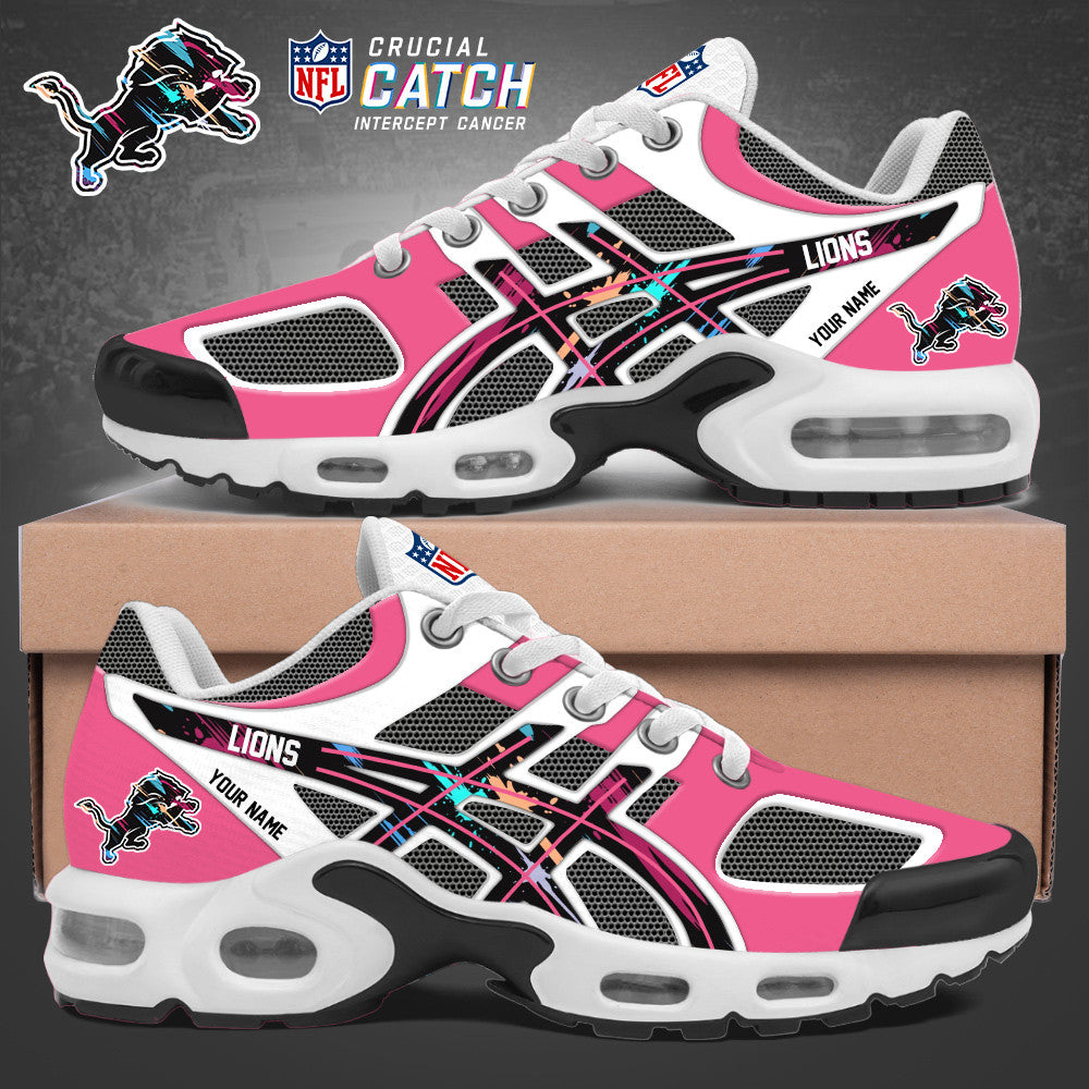 Custom Detroit Lions 2026 NFL Crucial Catch Sneakers Detroit Lions Merch One Pride Gift - Foxy23shop