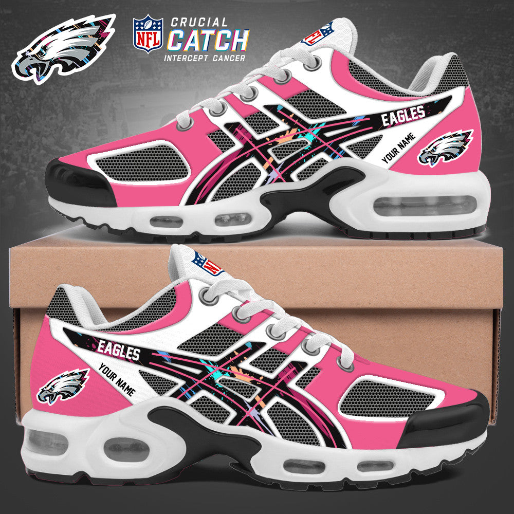 Custom Philadelphia Eagles Merch 2026 NFL Crucial Catch Shoes Gifts For Bird Gang - Foxy23shop