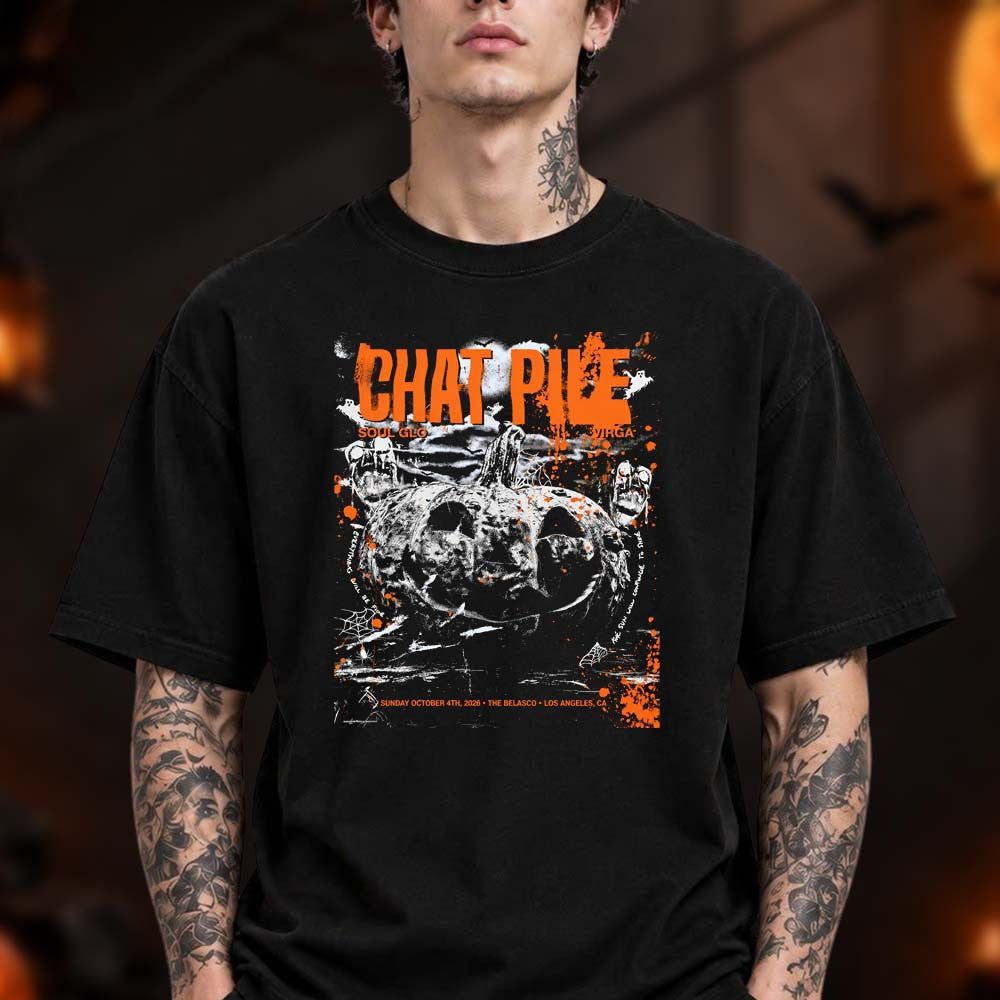 Chat Pile Los Angeles CA Event T-Shirt Chat Pile Merch Music Lovers Gifts - Foxy23shop