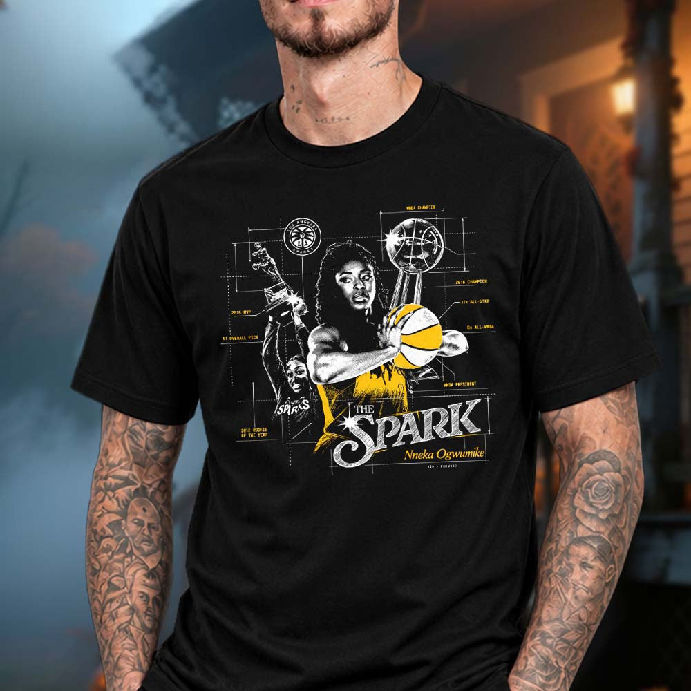Nneka Ogwumike Los Angeles Spark T-Shirt Nneka Ogwumike Merch Basketball Lover Gifts - Foxy23shop