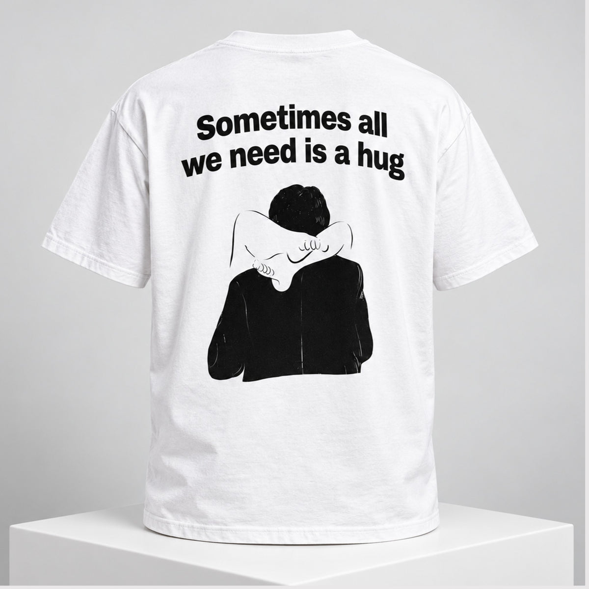 Sometimes All We Need Is A Hug 2026 T-Shirt Funny Saying Shirt Humorous Gifts For Besties - Foxy23shop