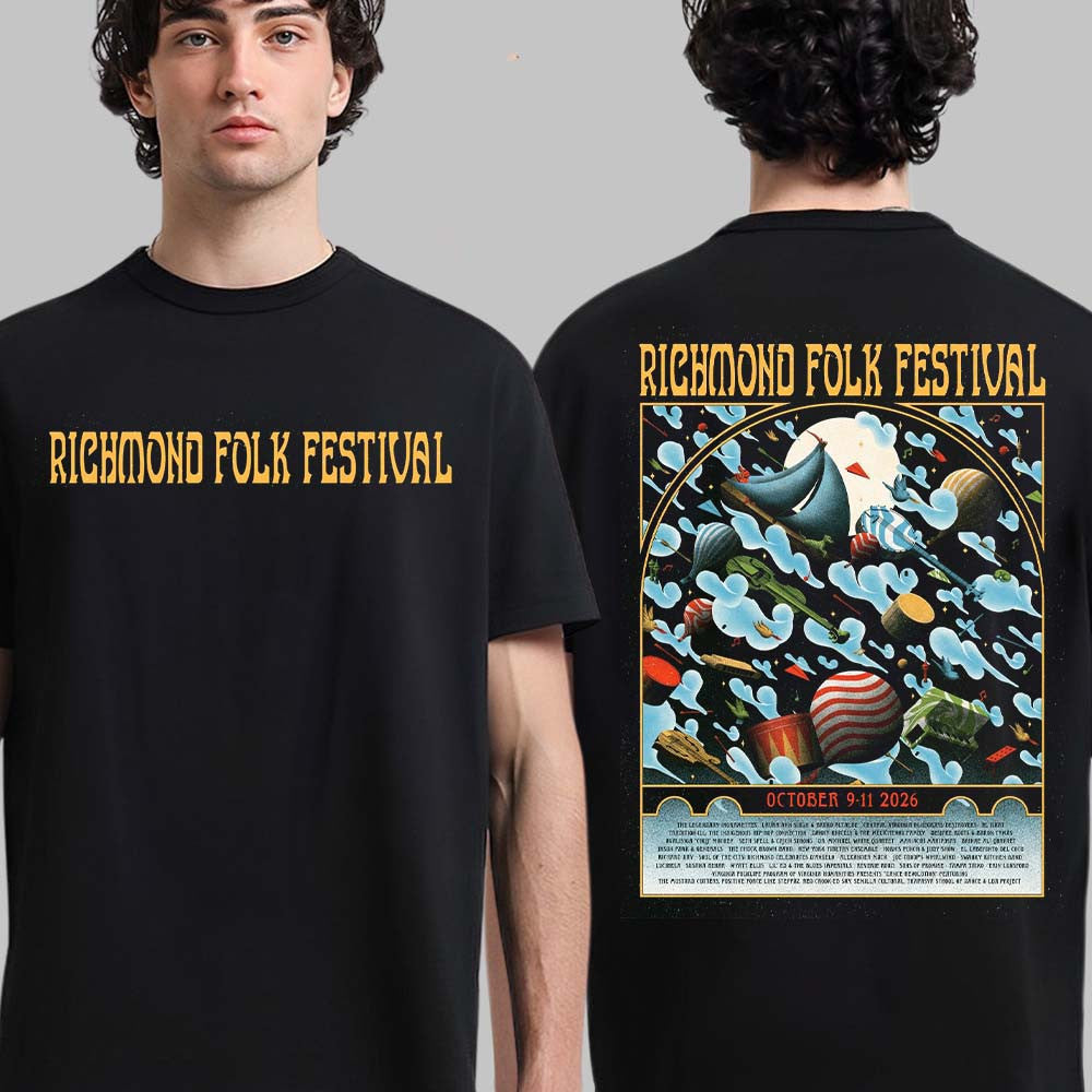 Richmond Folk Festival 2026 Poster Lineup Richmond Virginia Best Wall Decor Gifts For Music Lovers - Foxy23shop