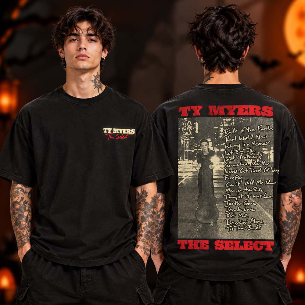 Ty Myers Merch The Select Country Music 2026 T-Shirt Gifts For Ty Myers Lovers - Foxy23shop