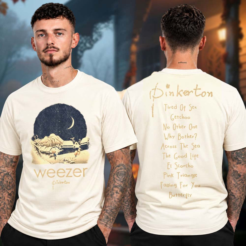 Weezer Merch Pinkerton Starry T-Shirt Best Presents For Weezer Lovers - Foxy23shop