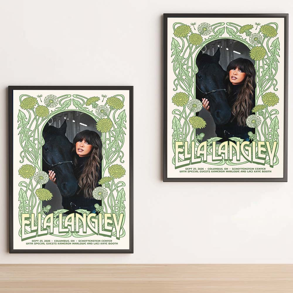Ella Langley Columbus OH 2026 Show Poster Best Wall Decor Presents For Ella Langley Lovers - Foxy23shop
