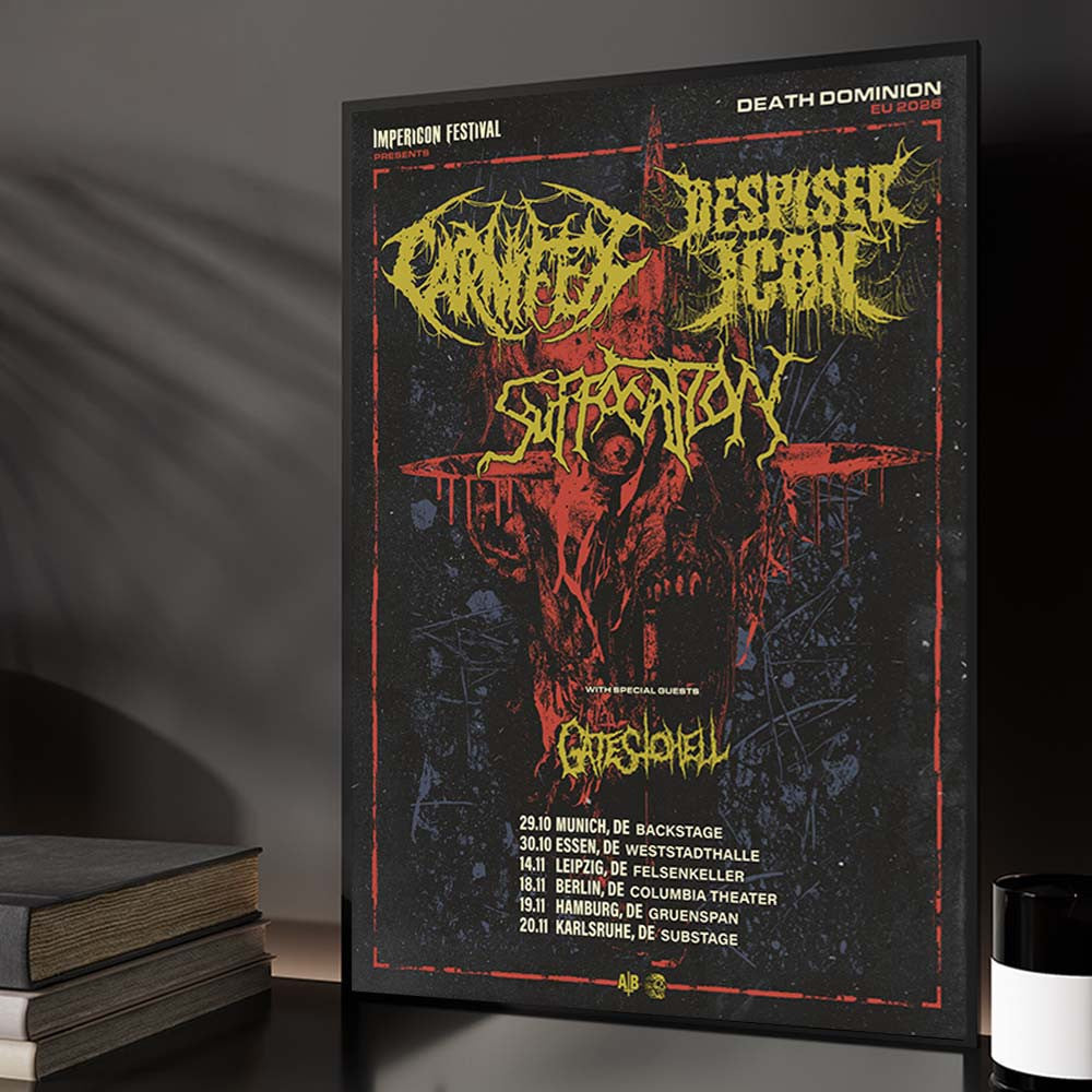 Carnifex In Deutschland Event Poster Best Wall Decor Carnifex Lover Gifts - Foxy23shop
