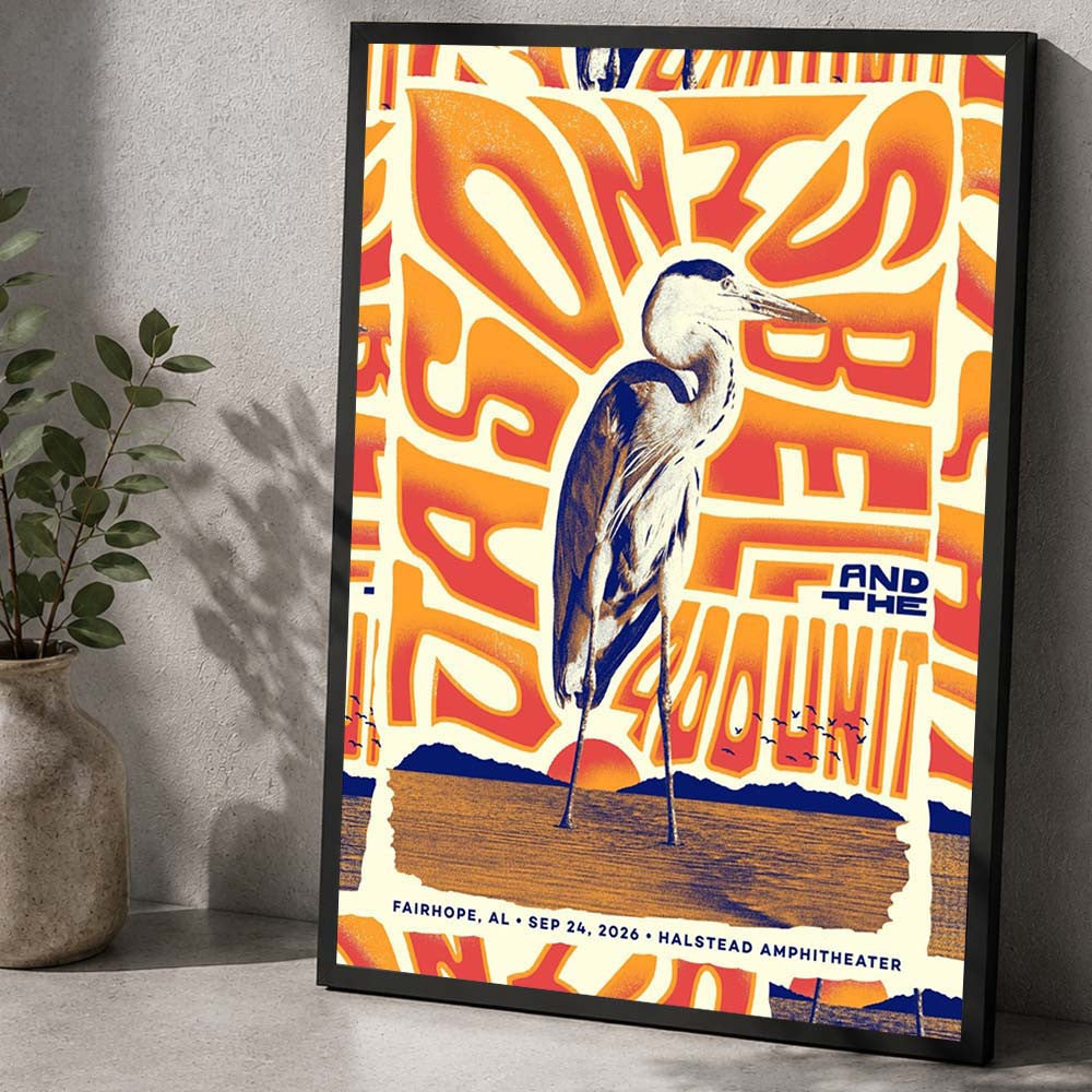 Jason Isbell And The 400 Unit Fairhope AL Event Poster Best Wall Decor Presents For Jason Isbell Lover - Foxy23shop