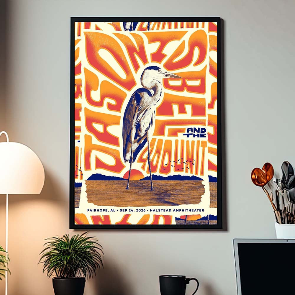 Jasson Isbell Fairhope AL 2026 Event Poster Best Wall Decor Music Lover Gifts - Foxy23shop