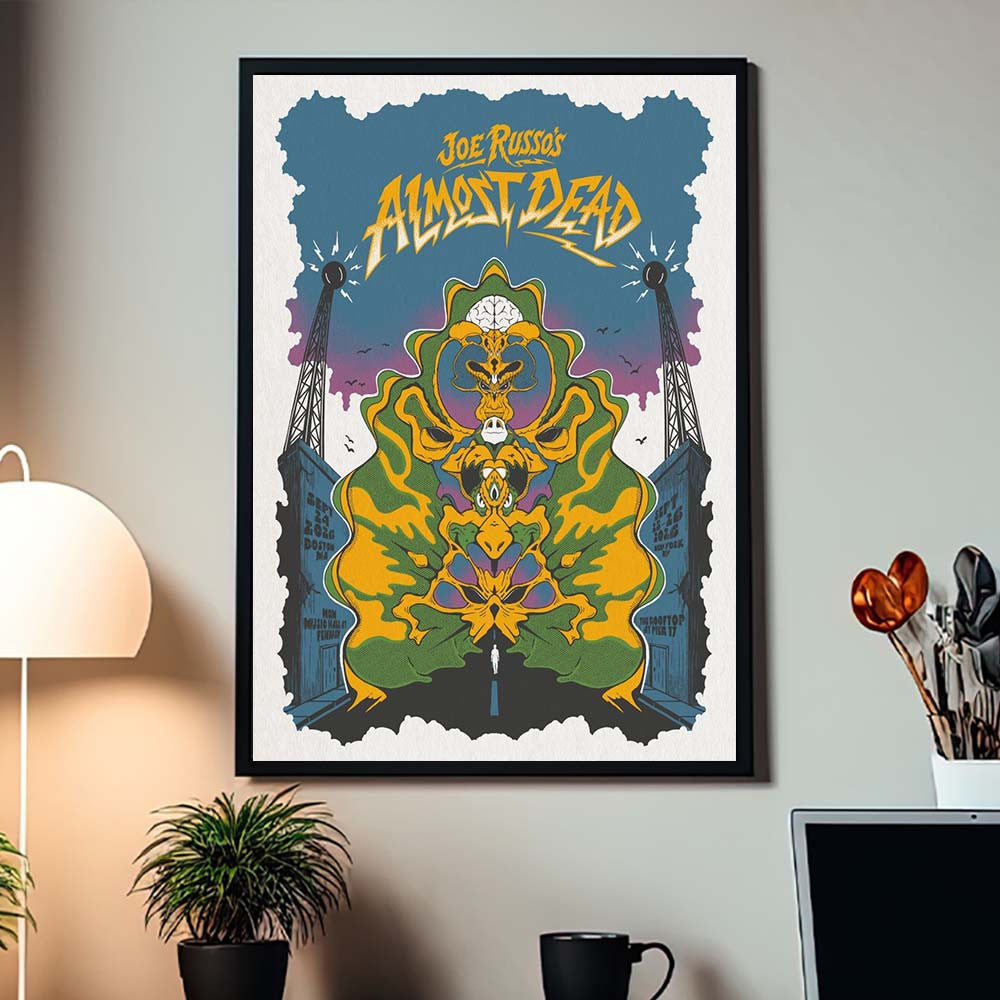 Joe Russo's Almost Dead New York NY 2026 Event Poster Best Wall Decor Gifts For Music Lovers - Foxy23shop