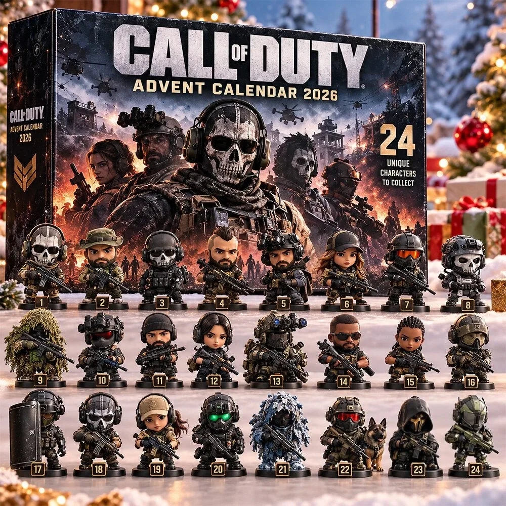 Call Of Duty Advent Calendar 2026 Christmas Eve Countdown Xmas Gifts For Brother - Foxy23shop