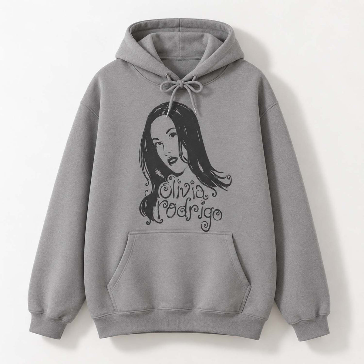 Olivia Rodrigo Merch Illustration Hoodie Olivia Rodrigo Apparel Gift For Music Lovers - Foxy23shop